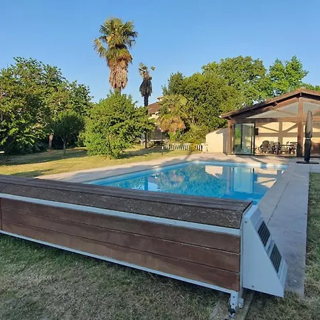 Avec Piscine Chauffée Proche Toulouse Centre Villa *